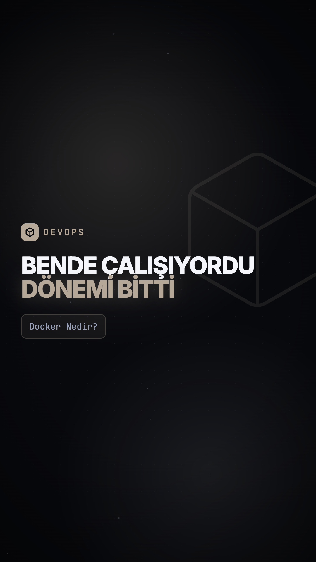 Docker Tam Olarak Ne Yapar?